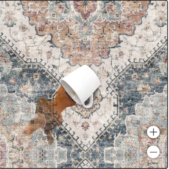 Wyatt & Ash Washable Runner, Geraldine - Picture 3 of 6